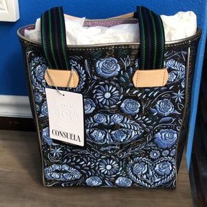 Consuela blue Besos Chica tote BRAND NEW FALL